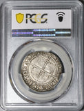 1594 PCGS F 15  Elizabeth I Shilling Great Britain Hammered Silver Coin (20082801C)