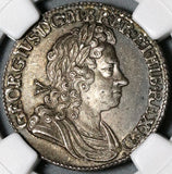 1723 NGC MS 63 George I Shilling South Sea C/SS Great Britain Mint Error Coin (22052001C)