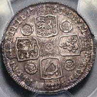 1743 PCGS AU 58 George II Shilling Great Britain Silver Coin (20090901C)