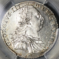 1787 PCGS MS 63 George III Shilling Great Britain Silver No Hearts Coin (21062002D)