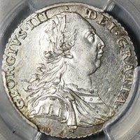 1787 PCGS MS 63 George III Shilling Great Britain Silver No Hearts Coin (21062002D)