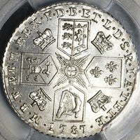 1787 PCGS MS 63 George III Shilling Great Britain Silver No Hearts Coin (21062002D)