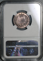 1844 NGC MS 64 Victoria Silver Shilling Great Britain Mint State Coin (21012301D)