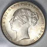 1855 PCGS MS 64 Victoria Shilling Great Britain Silver Coin (20022301C)