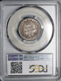 1864 PCGS MS 64 Victoria Silver Shilling Great Britain Die 27 Coin (21012305D)