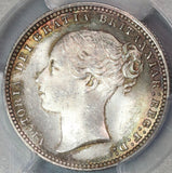 1875 NGC MS 65 Victoria Shilling Great Britain Die 53 Silver Coin (19092801C)