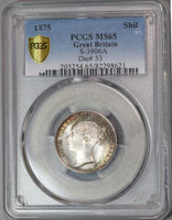 1875 NGC MS 65 Victoria Shilling Great Britain Die 53 Silver Coin (19092801C)