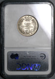1884 NGC MS 63 Victoria Shilling Great Britain Mint State Sterling Silver Coin (22010702C)