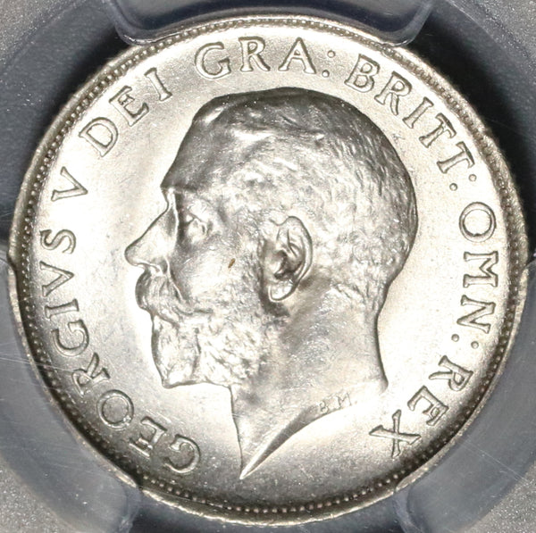 1919 PCGS MS 65 Shilling George V Great Britain Last Sterling Silver Coin (20052803C)