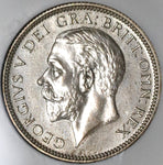 1927 NGC PF 62 Proof Shilling Great Britain George V Silver Coin (20022401C)