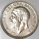 1927 NGC PF 62 Proof Shilling Great Britain George V Silver Coin (20022401C)