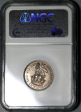 1927 NGC PF 62 Proof Shilling Great Britain George V Silver Coin (20022401C)