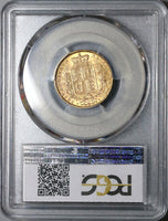 1872 PCGS MS 64 Victoria Sovereign Gold Great Britain Die Number 22 Coin (22052401D)