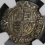 1560 NGC XF 40 Elizabeth I 2 Pence 1/2 Groat Great Britain Tudor England Hammered Silver Coin Pop 1/1 (22122102C)