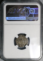 1560 NGC XF 40 Elizabeth I 2 Pence 1/2 Groat Great Britain Tudor England Hammered Silver Coin Pop 1/1 (22122102C)