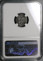 1601 NGC VF Elizabeth I 2 Pence 1/2 Groat Great Britain England Coin (22120302C)