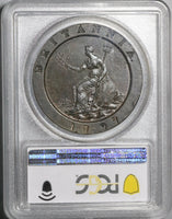 1797 PCGS AU 58 George III 2 Pence Cartwheel Soho Great Britain Coin (21062601D)