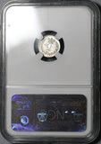 1831 NGC MS 62 William IV Great Britain 2 Pence Maundy Silver 1/2 Groat Coin (19122003C)
