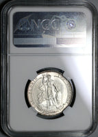 1902 NGC MS 63+ Edward VII Florin Great Britain Sterling Silver Coin (20111701C)