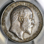 1904 PCGS AU 53 Florin Edward VII Great Britain Rare Silver Coin (20070403C)