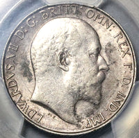 1905 PCGS XF 45 Florin Edward VII Key Great Britain 2 Shillings Coin (22082601D)