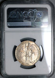 1906 NGC MS 64 Florin Edward VII Great Britain 2 Shillings Sterling Silver Coin POP 2/1 (22012703C)