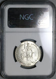 1907 NGC MS 62 Florin Edward VII Great Britain 2 Shillings Coin (22052201C)