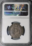 1908 NGC XF 45 Florin Edward VII Great Britain 2 Shillings Britannia Coin (23021102C)