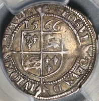 1566 PCGS XF 40 Elizabeth I 3 Pence Great Britain England Silver Coin POP 1/0 (21012001C)
