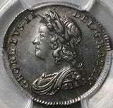1735 PCGS AU George II 3 Pence Great Britain Silver Coin (22111504C)