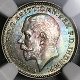 1919 NGC MS 66 George V 3 Pence Maundy Mint State Great Britain Coin (22021303C)