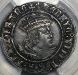 1526 PCGS AU 53 England Henry VIII Groat Hammered 4 Pence Great Britain Silver Coin (22080601D