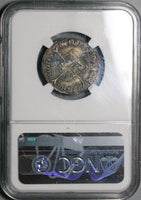 1553 NGC XF Det Queen Mary Groat 4 Pence Great Britain England Coin (21101701C)