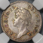 1688 NGC AU 55 James II 1/8 Date Error 4 Pence Groat Great Britain Rare Silver Coin POP 1/0 (21090801C)