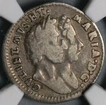 1690 6/5 NGC VF 20 William Mary 4 Pence Groat Great Britain England Mint Error Coin (21100602C)