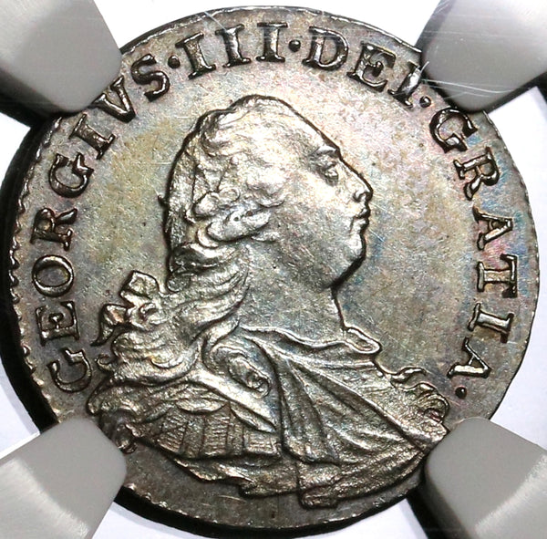 1800 MS 63 George III Maundy 4 Pence Groat Great Britain Silver Coin (20061802C)