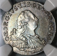 1800 MS 63 George III Maundy 4 Pence Groat Great Britain Silver Coin (20061802C)