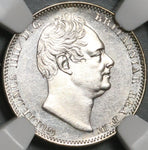 1831 NGC MS 63 William IV Great Britain 4 Pence Maundy Silver Coin (21021601C)