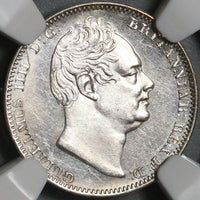 1831 NGC MS 63 William IV Great Britain 4 Pence Maundy Silver Coin (21021601C)