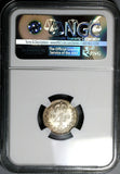 1889 NGC MS 66 Victoria Maundy 4 Pence Groat Great Britain Silver Coin (22080902C)