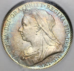 1893 NGC MS 66 Victoria 4 Pence Maundy Mint State Great Britain Coin (19101602C)