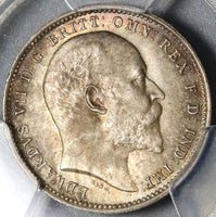 1908 PCGS PL 66 Edward VII 4 Pence Maundy Proof Like Great Britain Coin (20021902C)