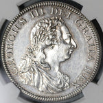 1804 NGC AU Det George III Great Britain 5 Shilling Silver Bank Dollar Coin (20110401C)