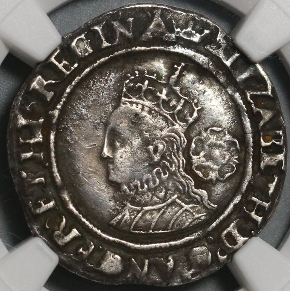 1570 NGC VF 25 Elizabeth I 6 Pence Great Britain England Silver Coin (21051702C)