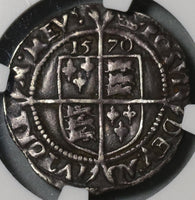 1570 NGC VF 25 Elizabeth I 6 Pence Great Britain England Silver Coin (21051702C)