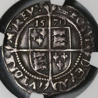 1570 NGC VF 25 Elizabeth I 6 Pence Great Britain England Silver Coin (21051702C)