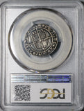 1572 PCGS F 15 Elizabeth I 6 Pence Great Britain England Silver Coin (21070401C)