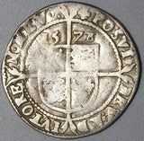 1578/7 Elizabeth I 6 Pence Overdate Britain England Silver Tudor Coin (21101701R)