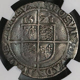 1578 NGC VG 10 Elizabeth I 6 Pence Britain England Tudor Hammered Silver Coin (23022401R)