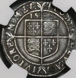 1582 Elizabeth I 6 Pence Great Britain England Silver Coin NGC VF Det Sword (21020302C)